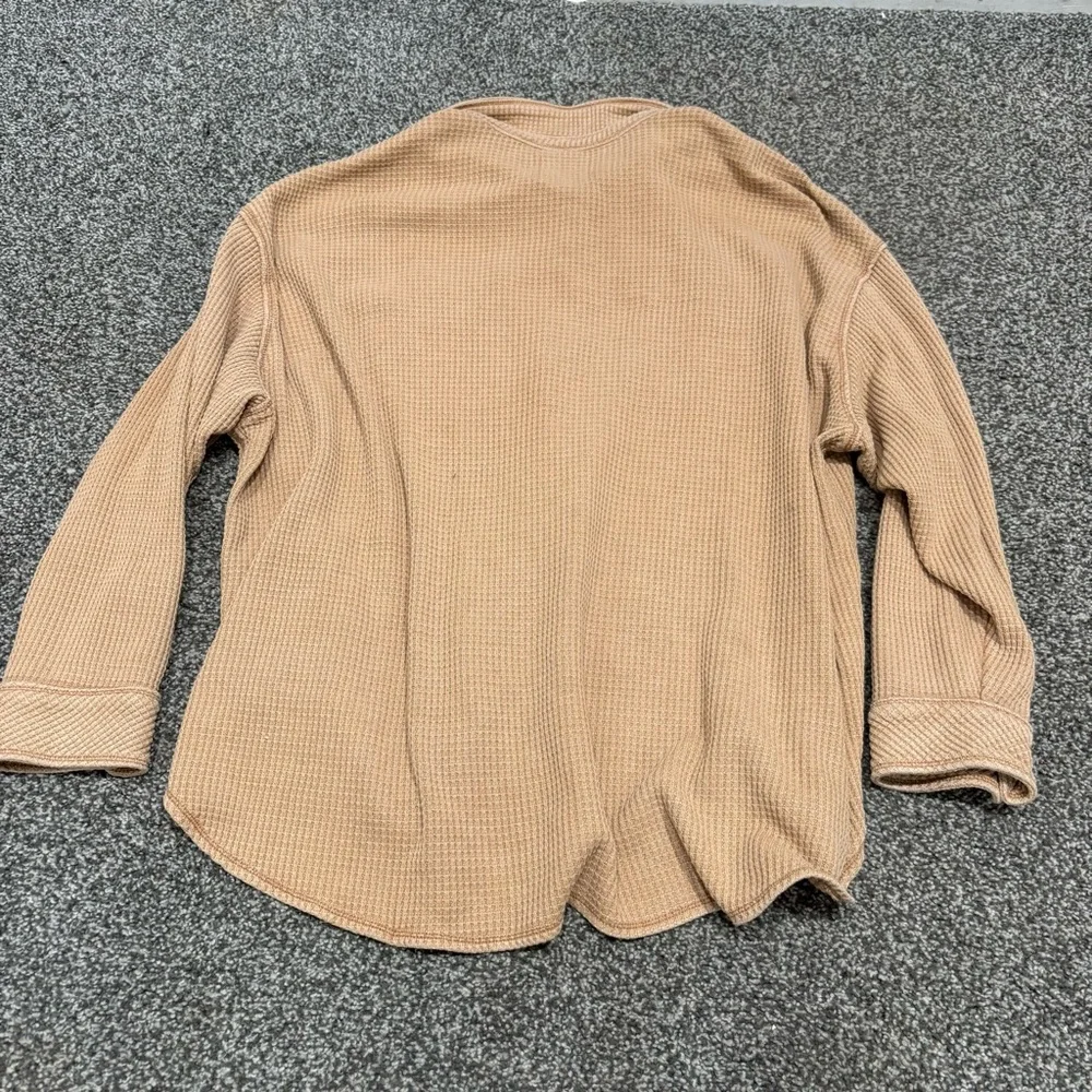 Arie waffle knit button up - Picture 3 of 3